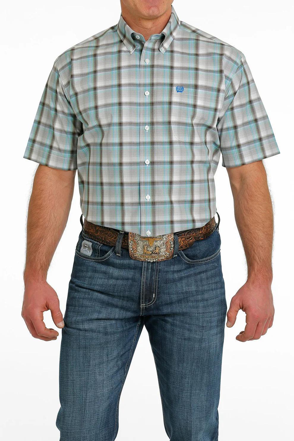 Cinch Men’s Shirt Sleeve Button Up