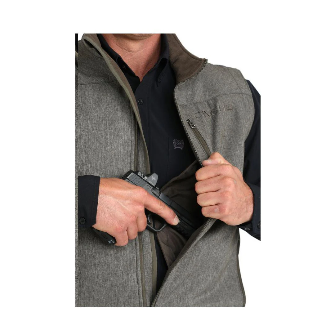 Cinch Men's Concealed Carry Bonded Softshell Vest - Image 5