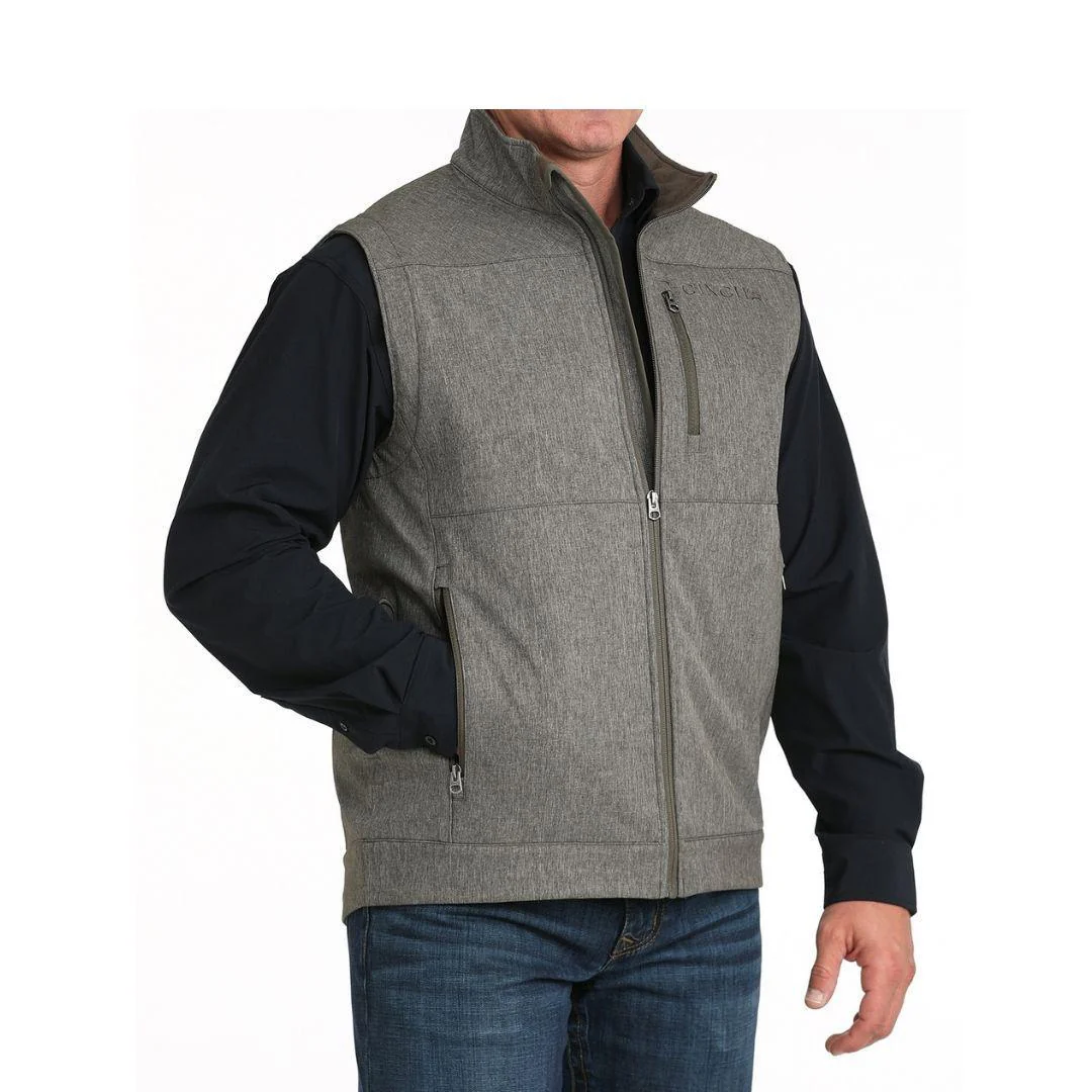Cinch Men's Concealed Carry Bonded Softshell Vest - Image 9
