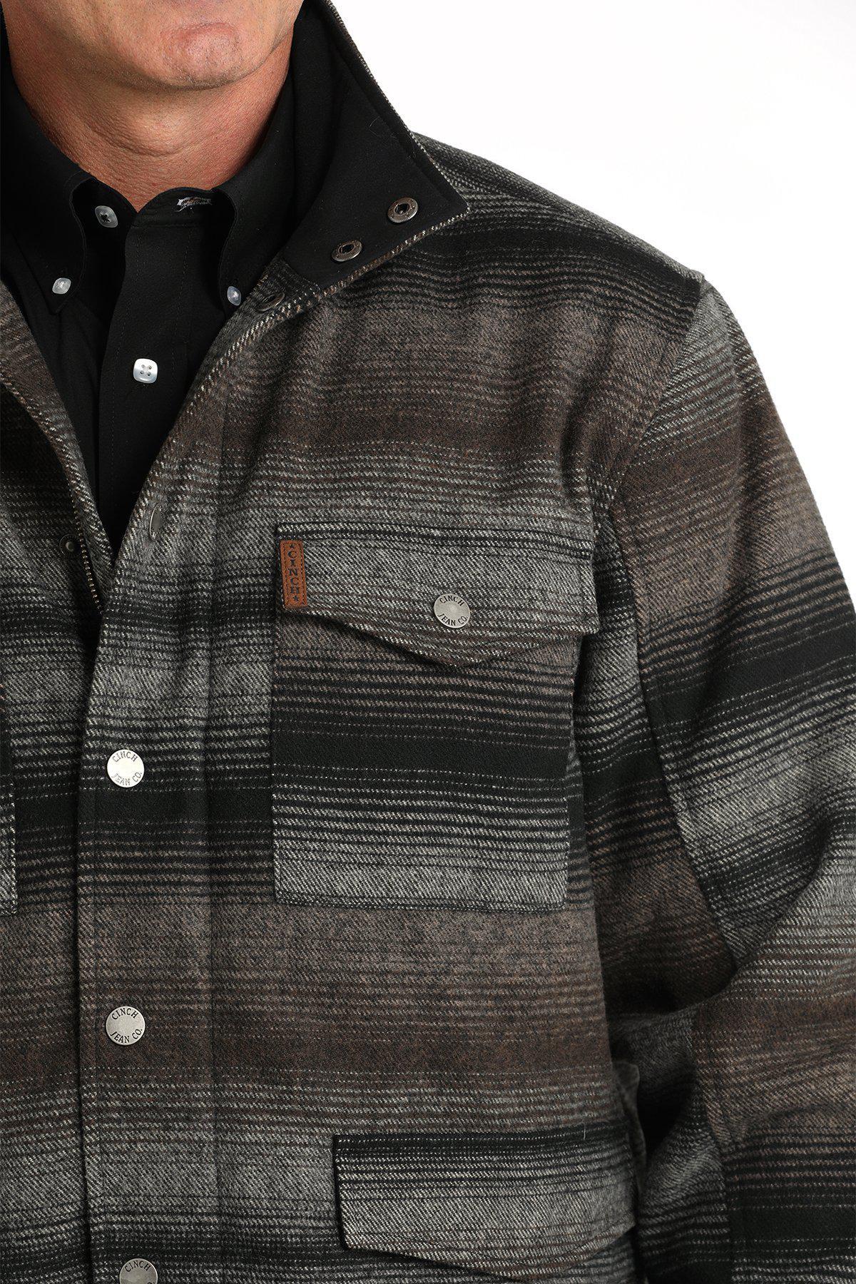 Cinch Men's Frontier Jacket In Grey - Image 3