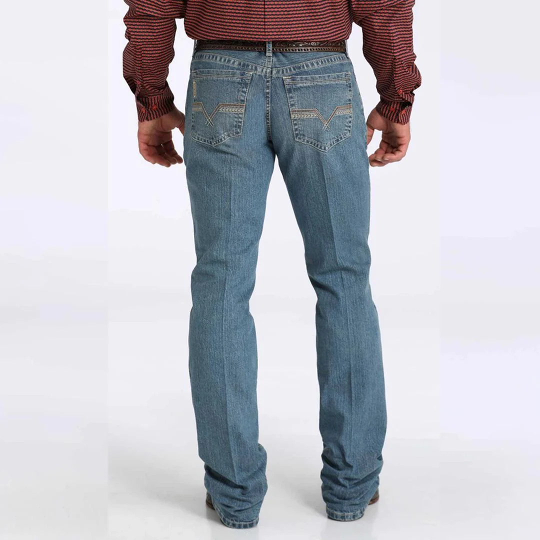 Cinch Men's Ian Medium Stone Indigo Jeans - Image 2