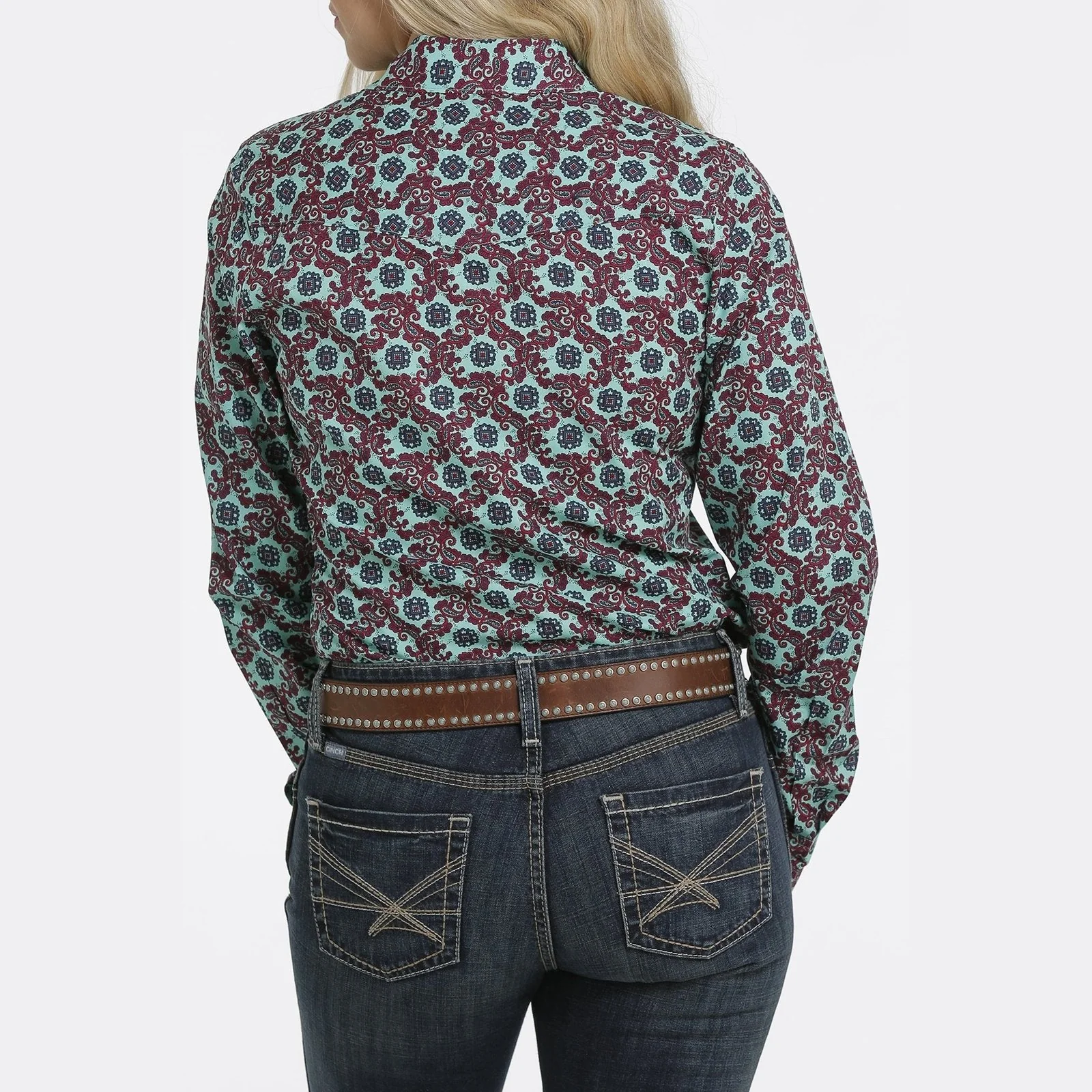 Cinch Women’s Western Shirts Snaps Clearance - Image 3