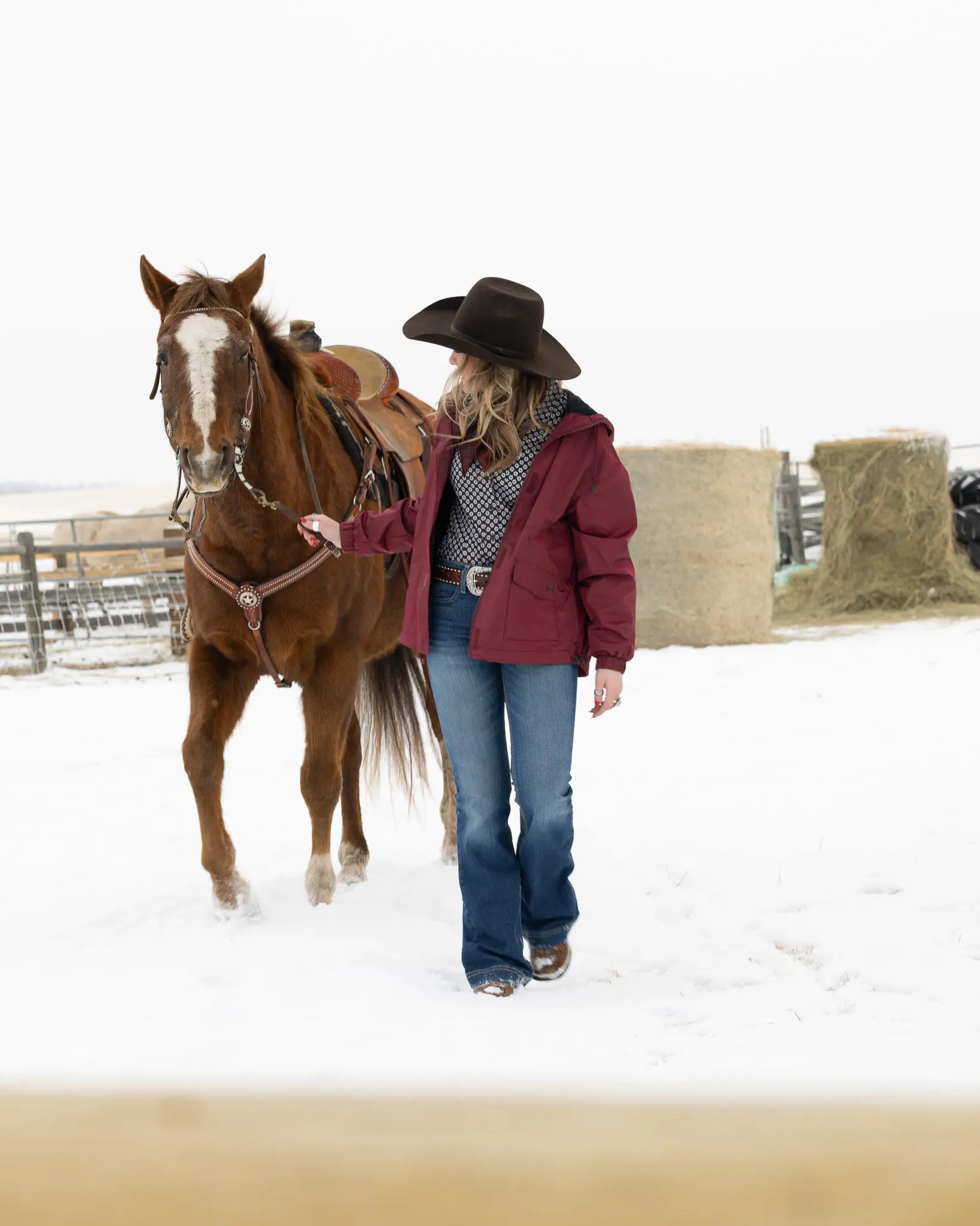 Cinch Women’s Shirt Long Sleeve Arena Flex - Image 2