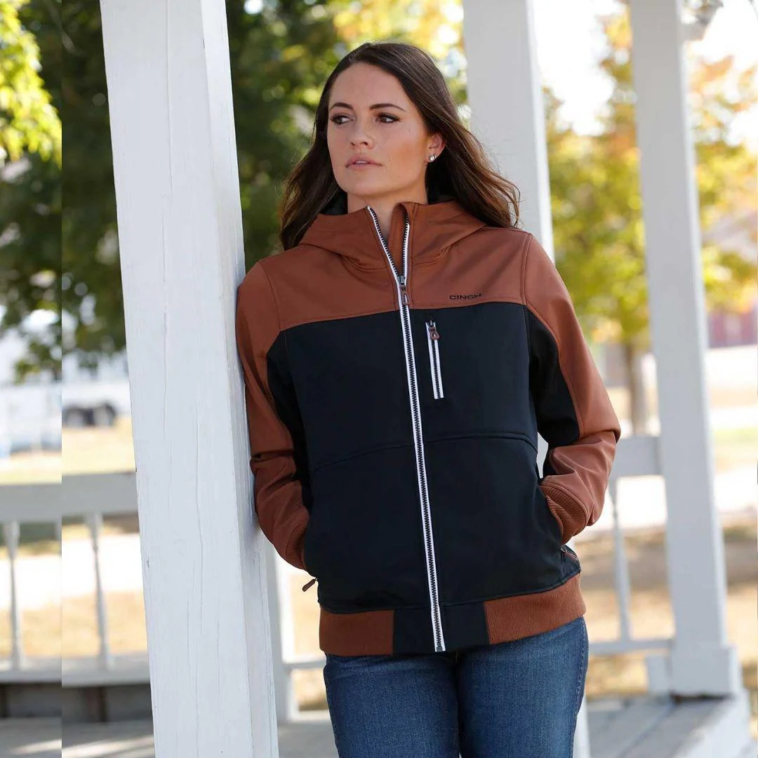 Cinch Women's Bonded Hooded Jacket-CLEARANCE - Image 2