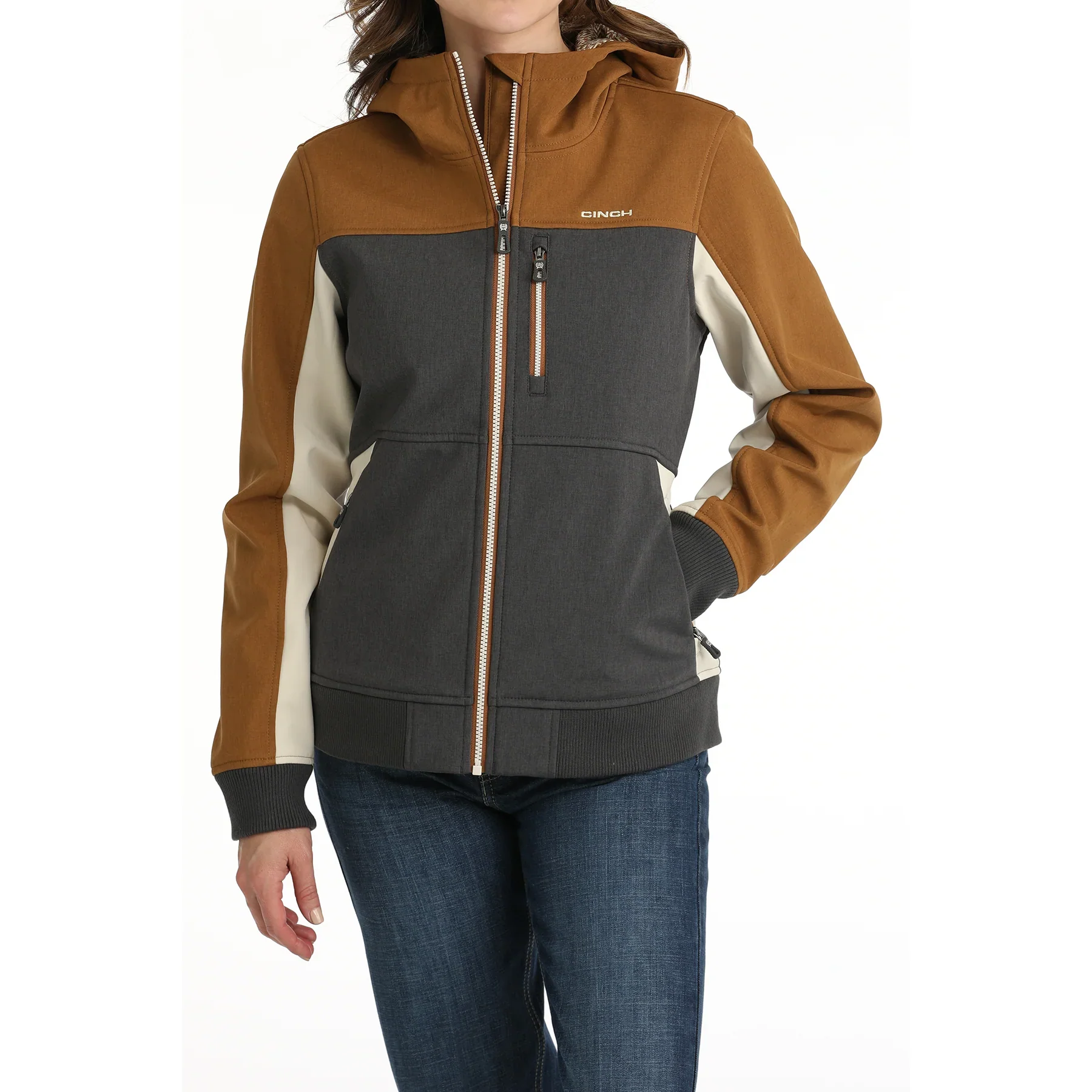 Cinch Women's Bonded Hooded Jacket-CLEARANCE - Image 3