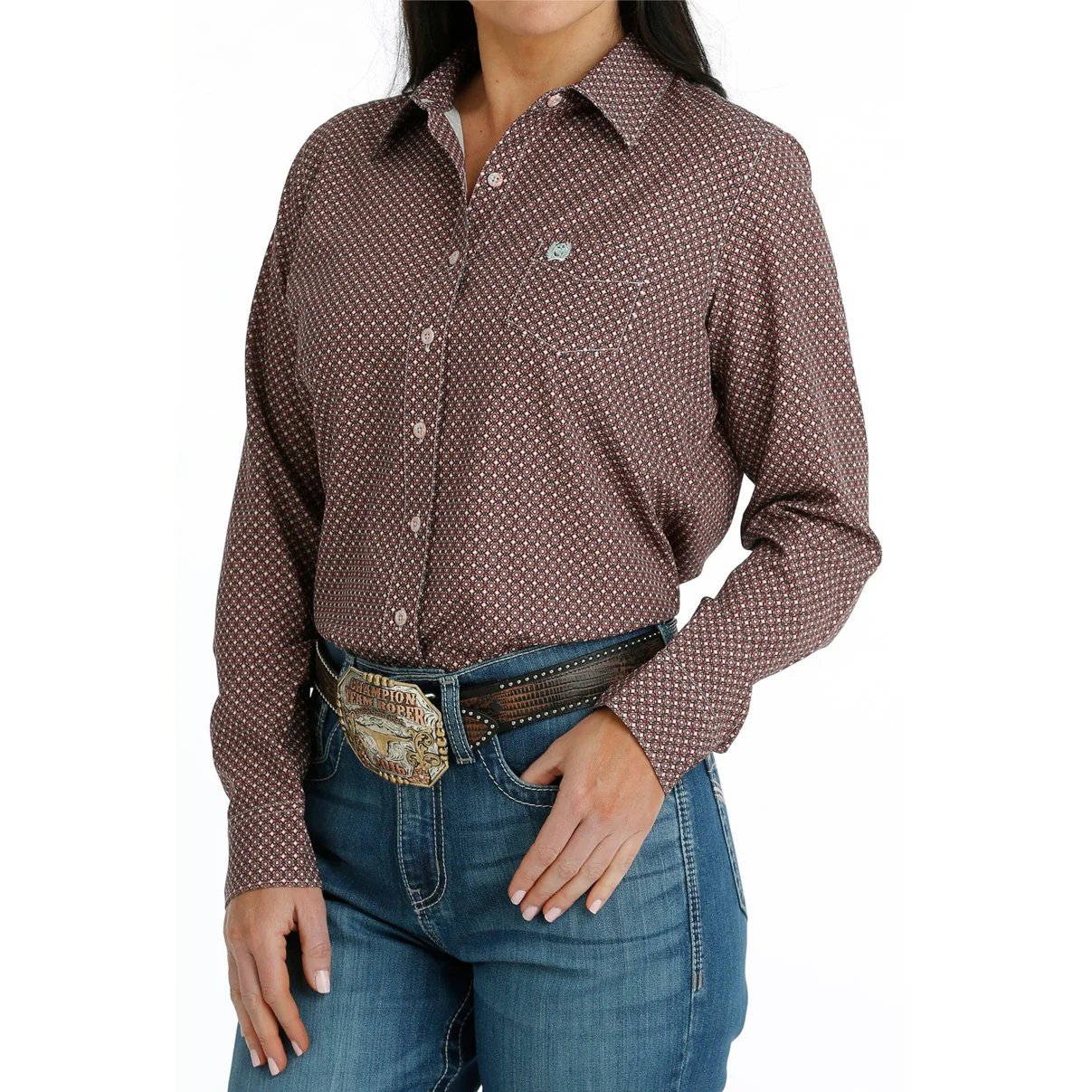 Cinch Women's ArenaFlex Button Down Long Sleeve Western Shirt