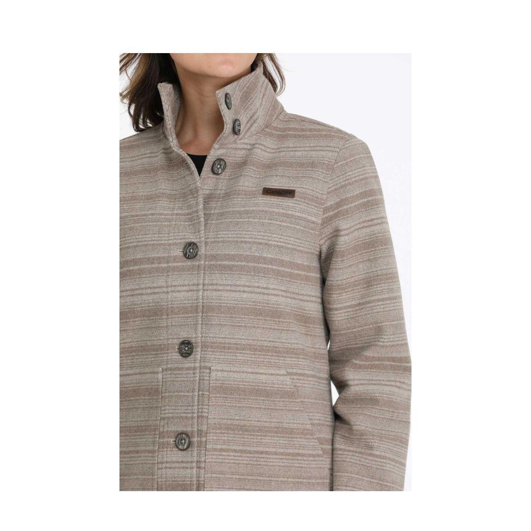 Cinch Women's Poly Wool Coat/Jacket Gray - Image 4