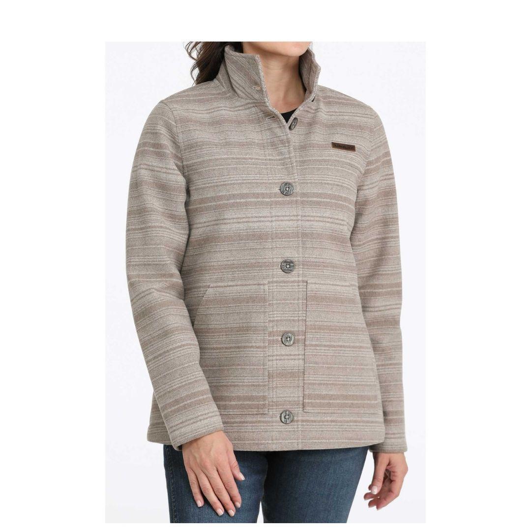 Cinch Women's Poly Wool Coat/Jacket Gray - Image 5