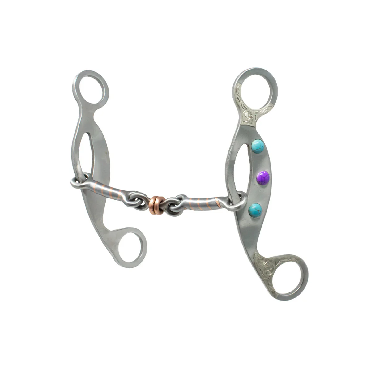 Cowboy Tack Dog bone Gag Bit