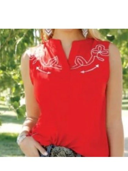 Cruel Denim Women’s Top Sleeveless Pullover - CLEARANCE