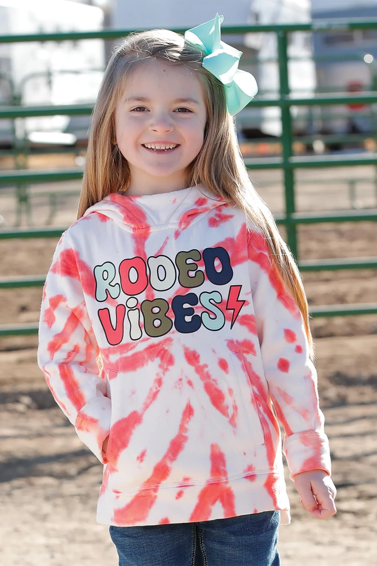 Cruel Girl Girl's Tie Dye Hoodie