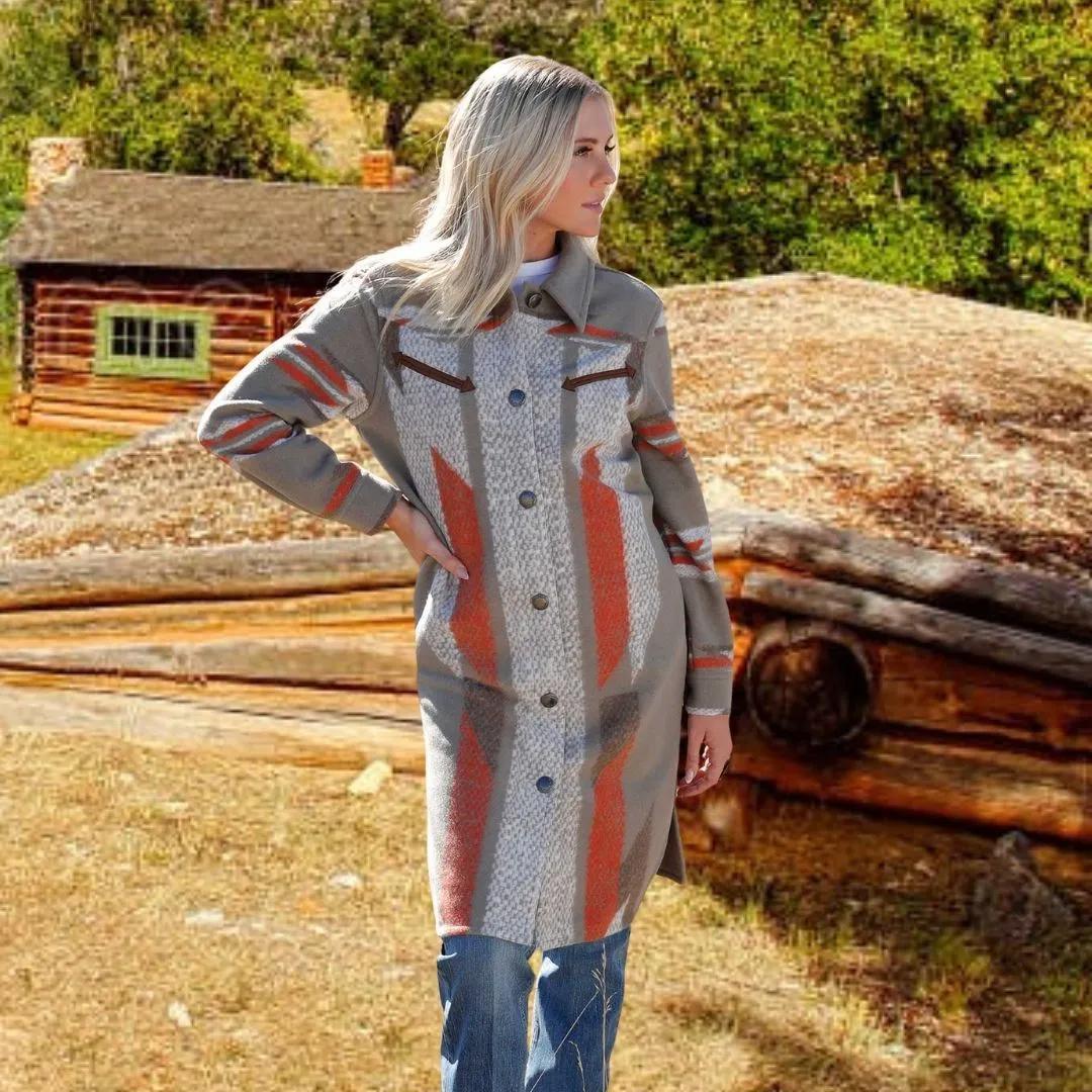Cruel Women's Duster OW25 Stone - Image 2