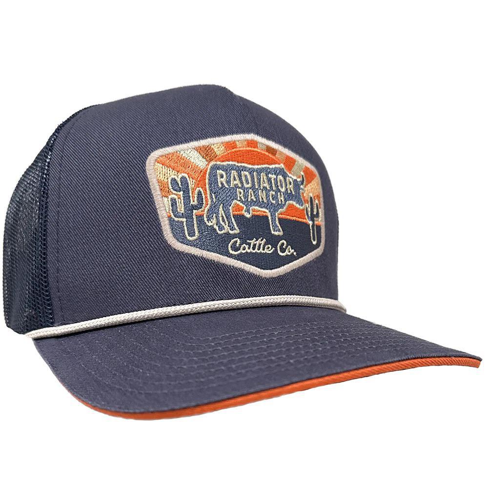 Dale Brisby Radiator Ranch Navy/ Grey Rope Cap