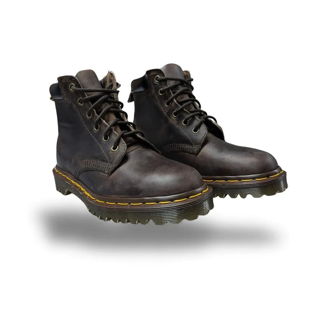 Dr. Martens Gaucho Crazy Horse Leather Lace Up Boots - Clearance - Image 2