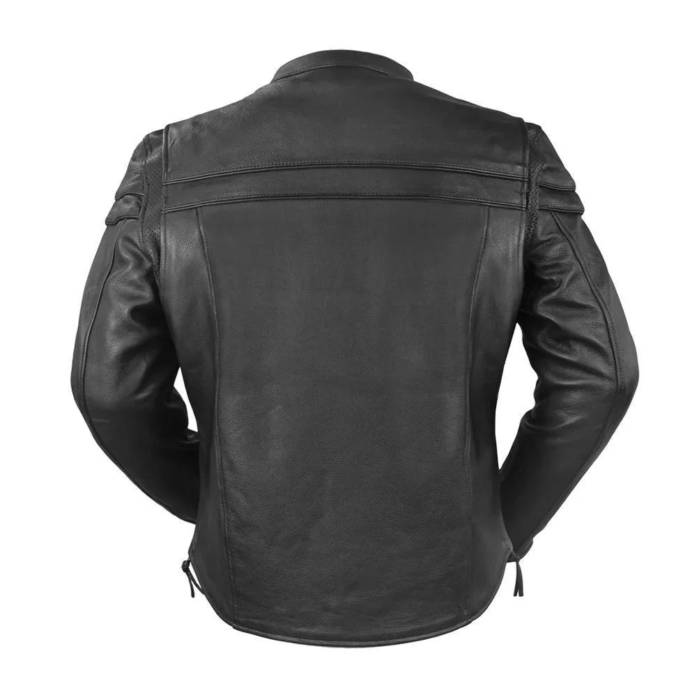 First Classic Men's Maverick Leather Jacket - Clearance - Image 2