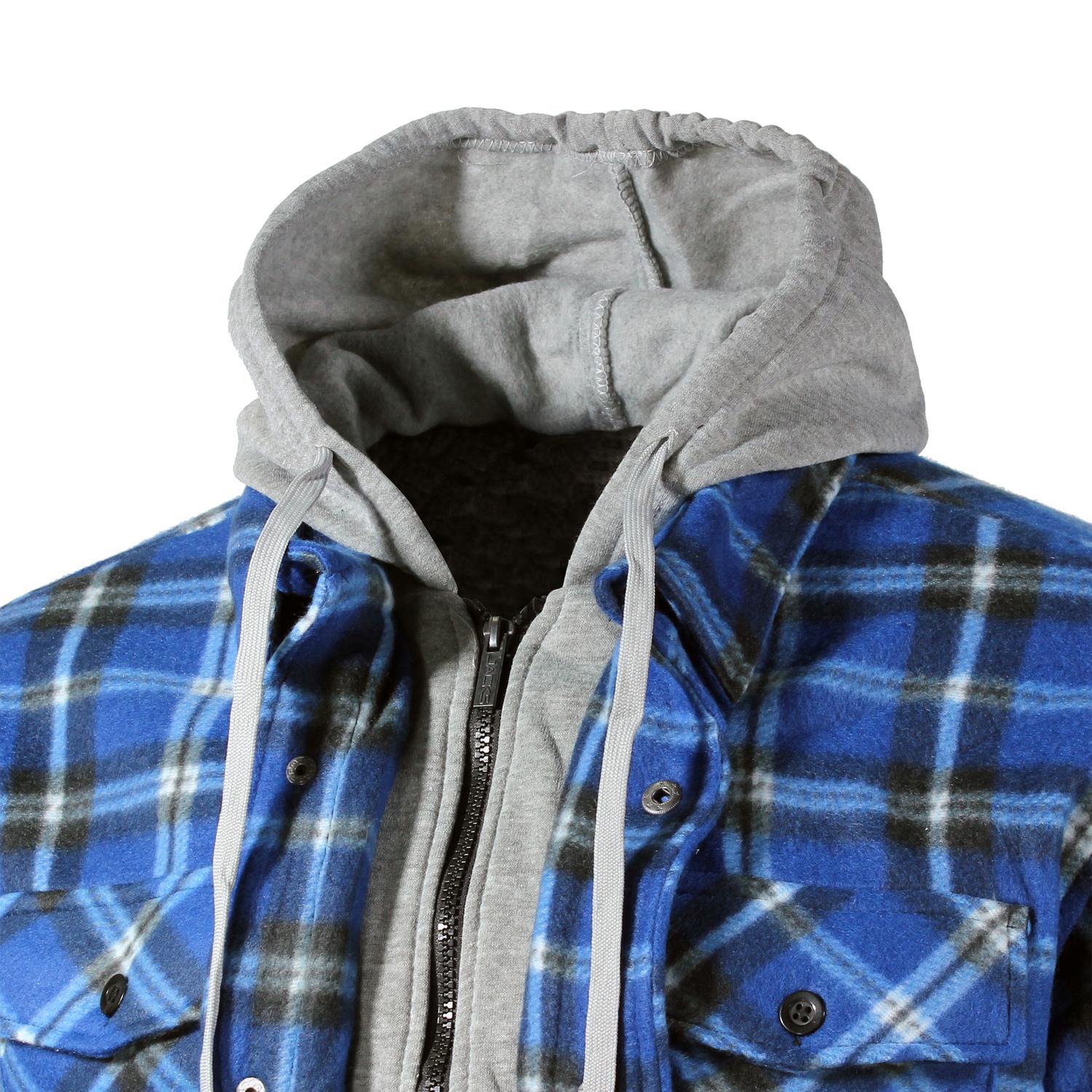 Ganka Men's Hooded Fleece Liner Jacket 25-31 - Image 4