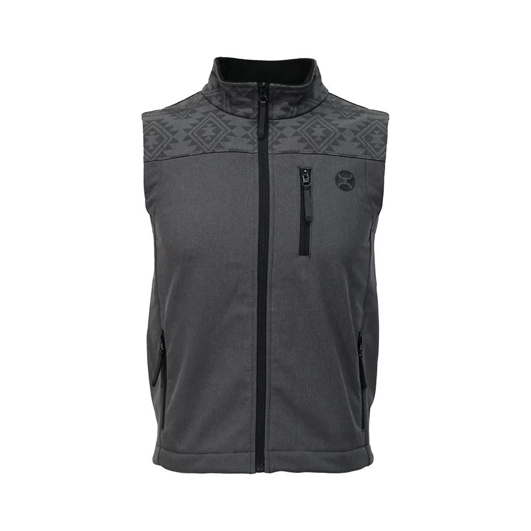 Hooey Men's Jackson Soft Shell Vest Aztec - Image 6