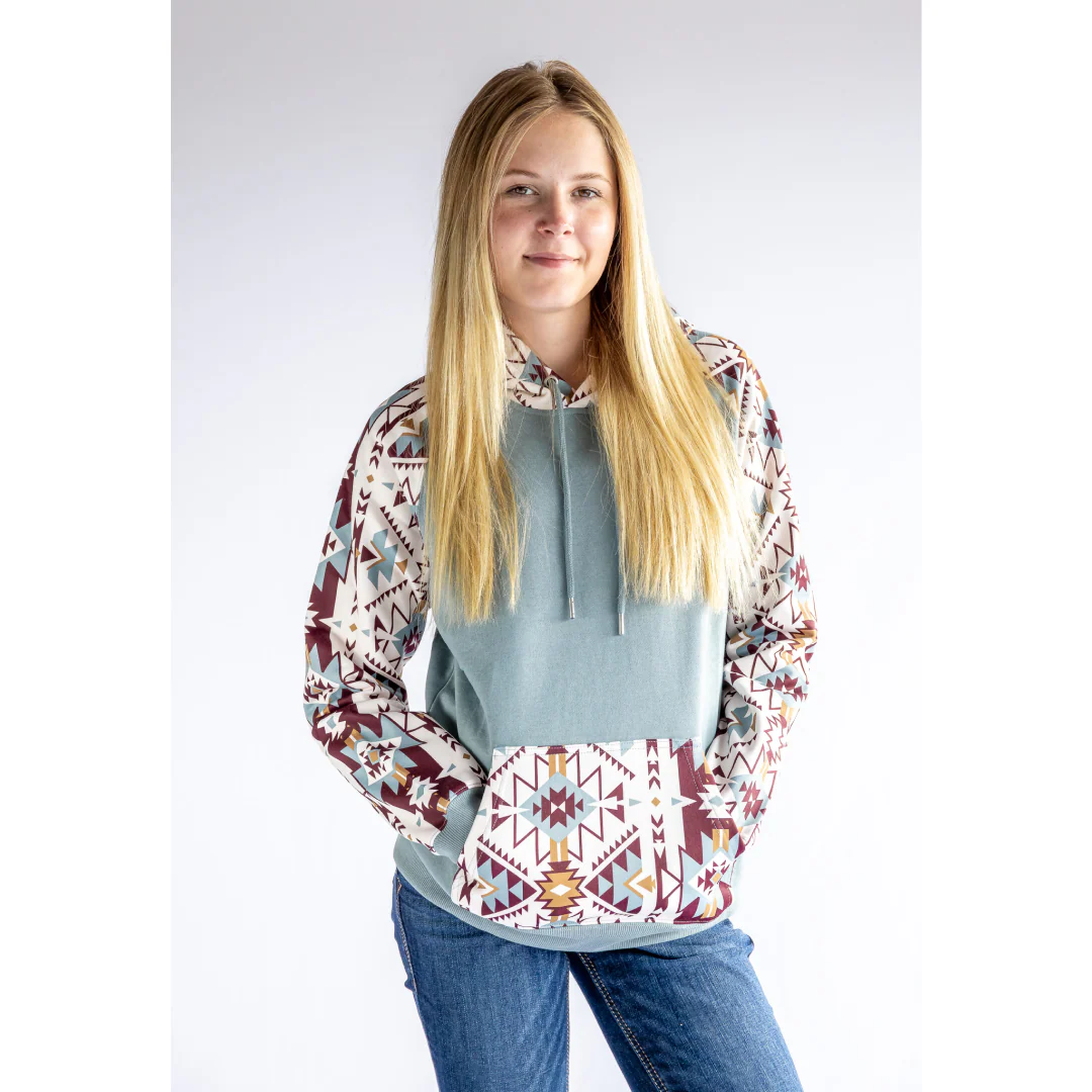 Hooey Women's Aztec Hoodie - CLEARANCE