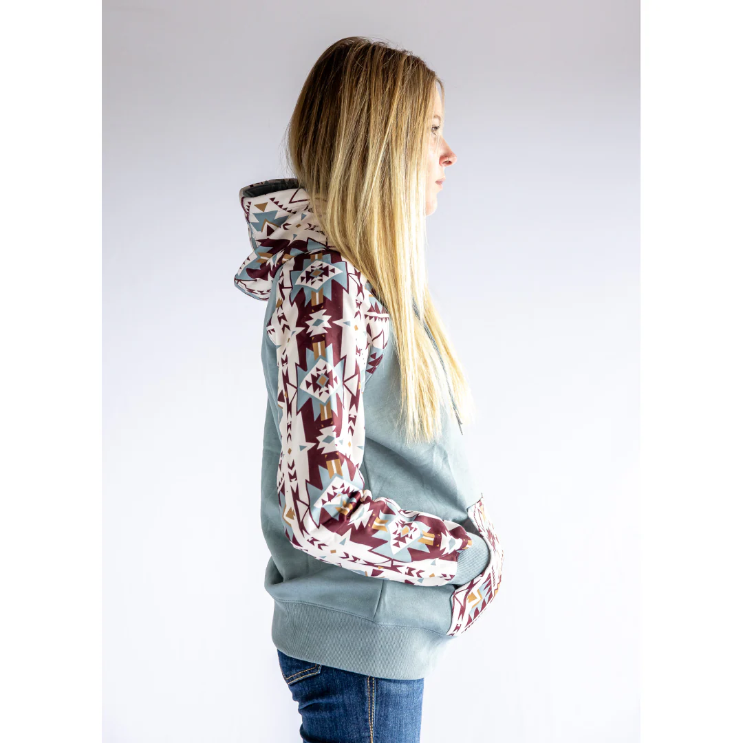 Hooey Women's Aztec Hoodie - CLEARANCE - Image 2