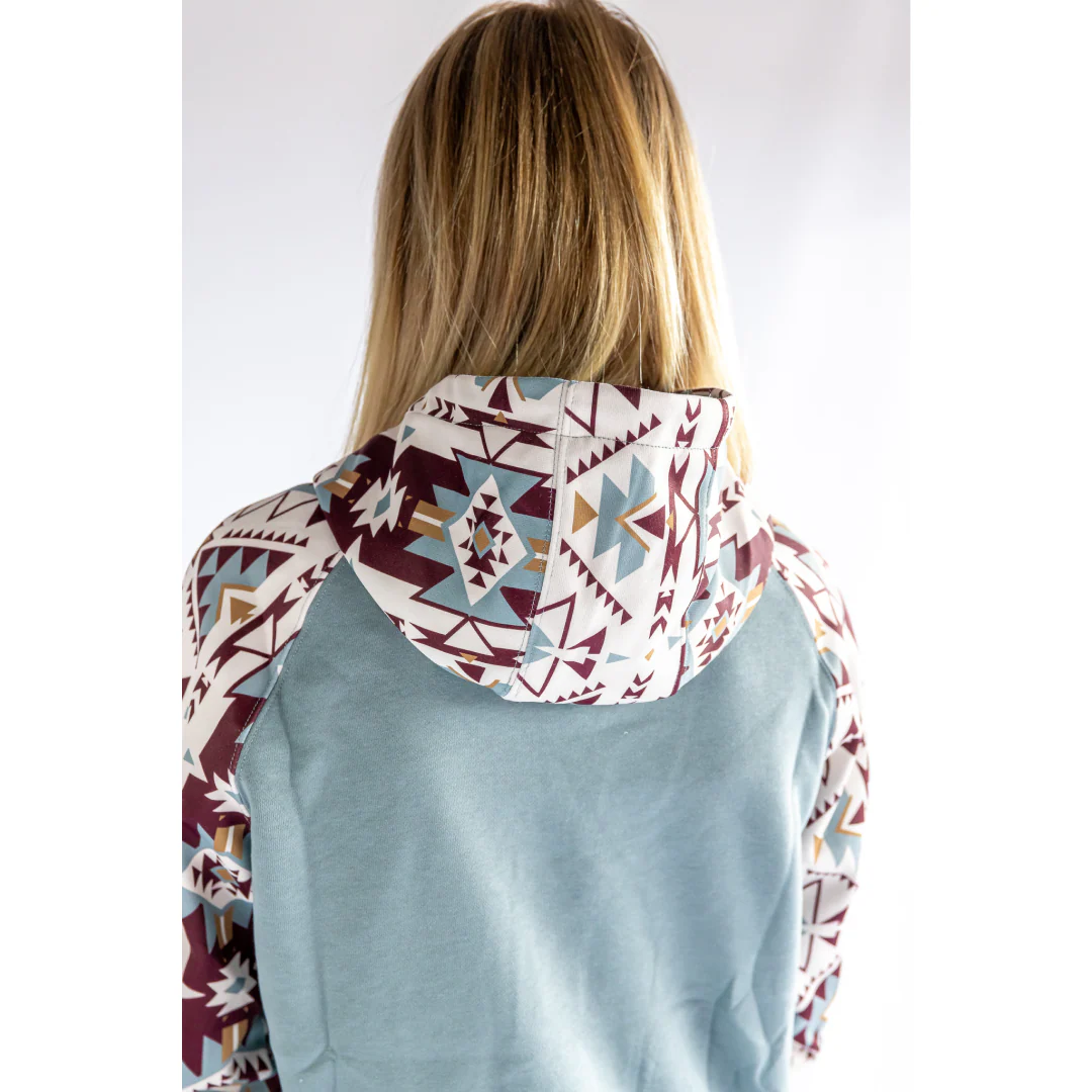 Hooey Women's Aztec Hoodie - CLEARANCE - Image 3