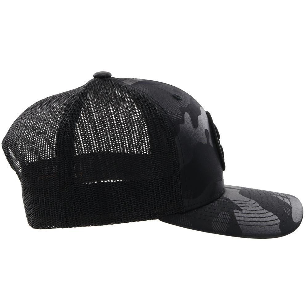 Hooey Youth O Classic Black Camo Hat - Image 2