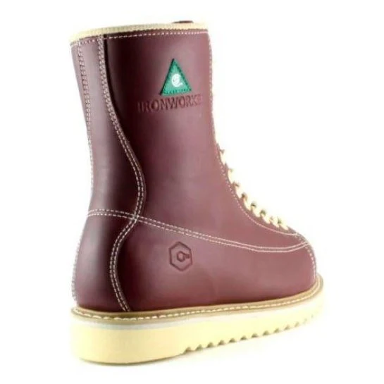 JB Goodhue Men's Work Boots 8" Ironworker Steel Toe Insulated -Clearance - Image 4