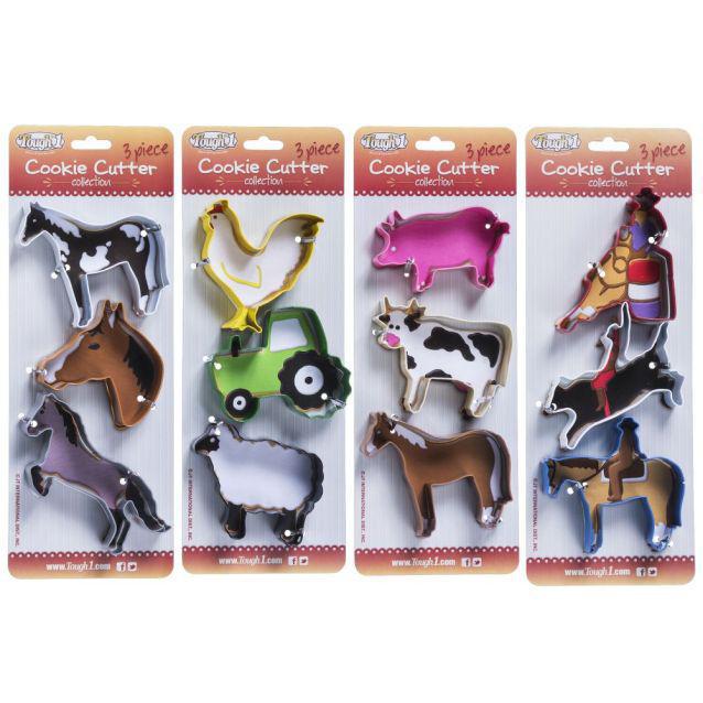 JT International 3 Piece Cookie Cutter Collection