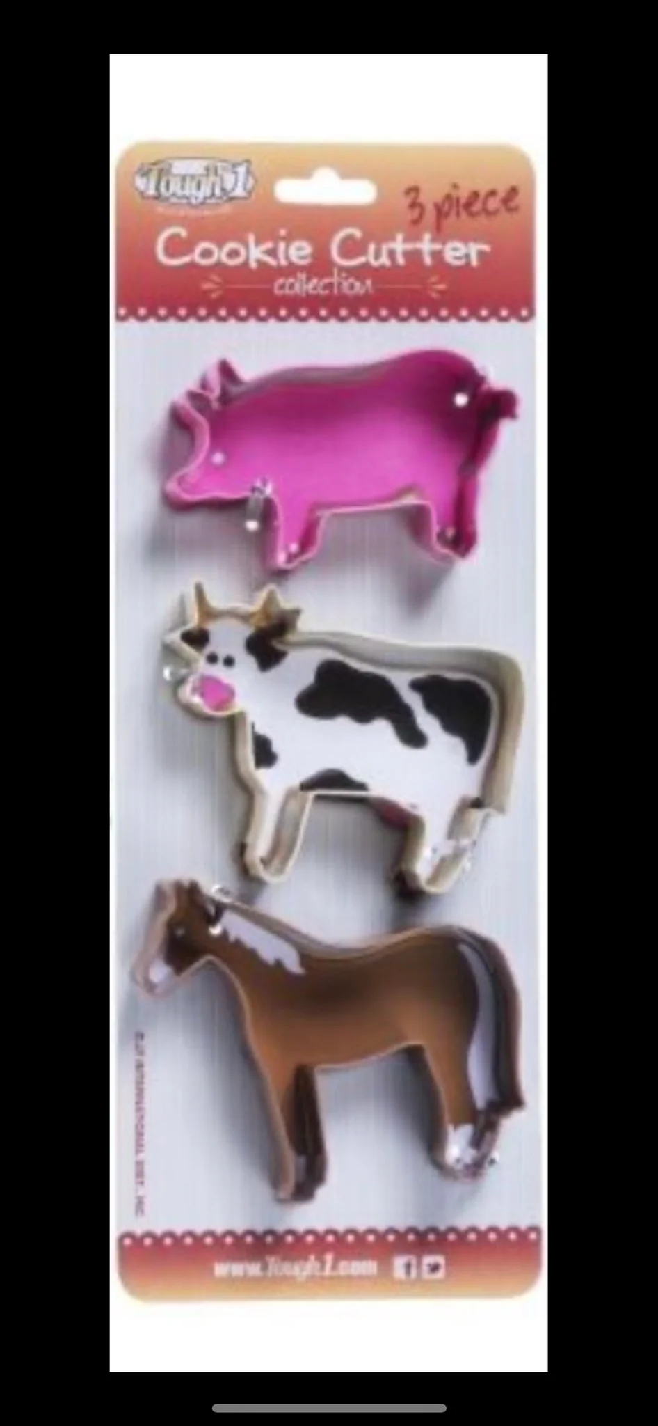 JT International 3 Piece Cookie Cutter Collection - Image 4