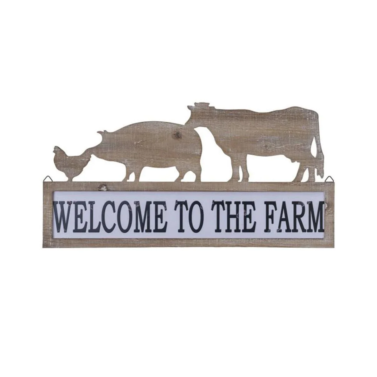 JT International Tough 1 Wooden Farm Welcome Sign