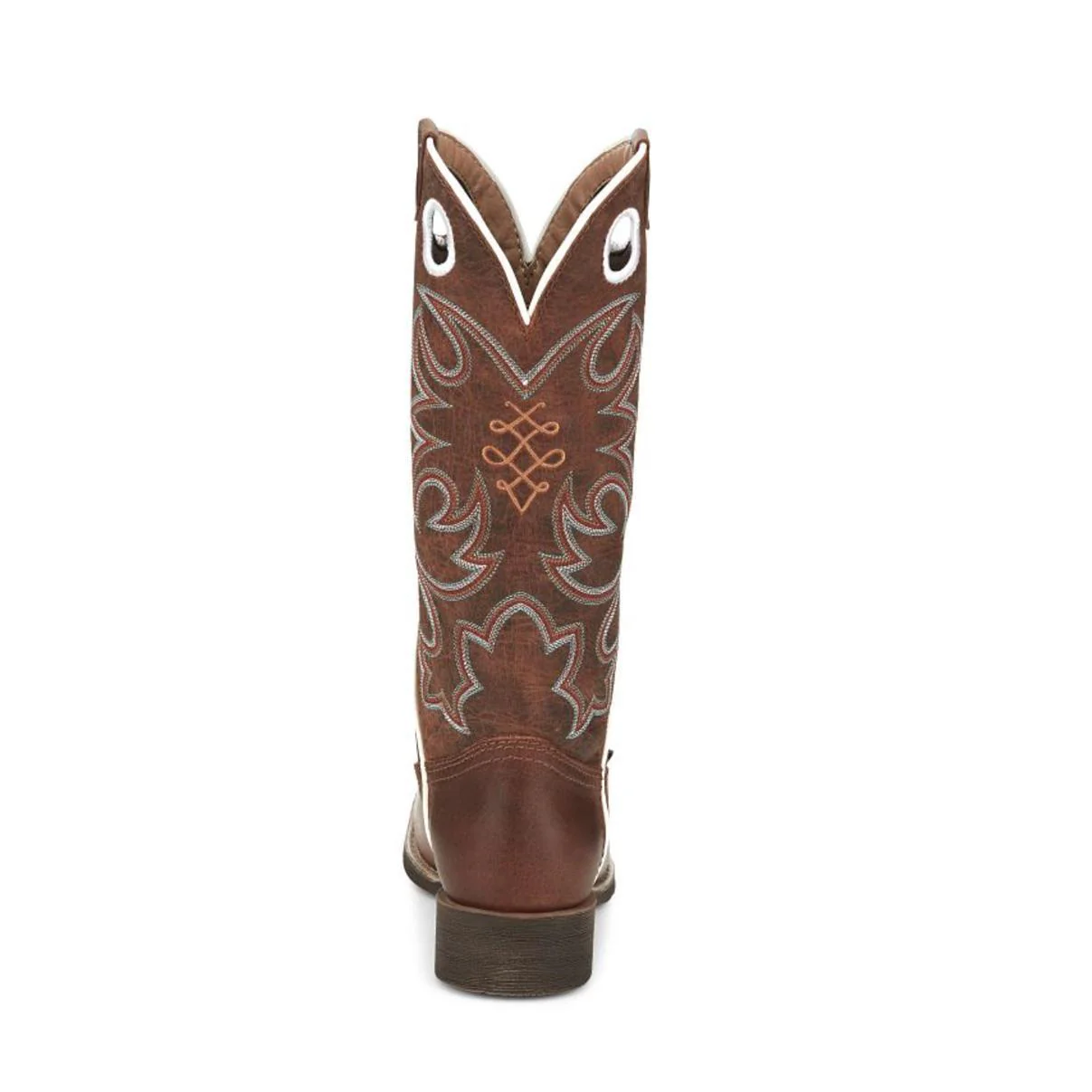 Justin Women's 13" Western Boot Gypse Cam Leather Brown - Image 3