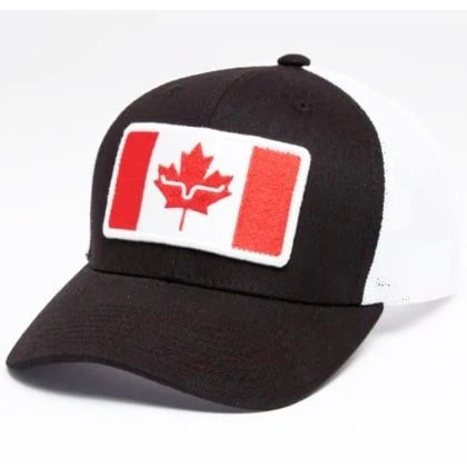 Kimes Ranch Unisex Trucker Hat Mid-Profile Oh Canada - Image 3