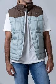 Kimes Ranch Men's Muir Trail Vest Dark Brown - Image 2