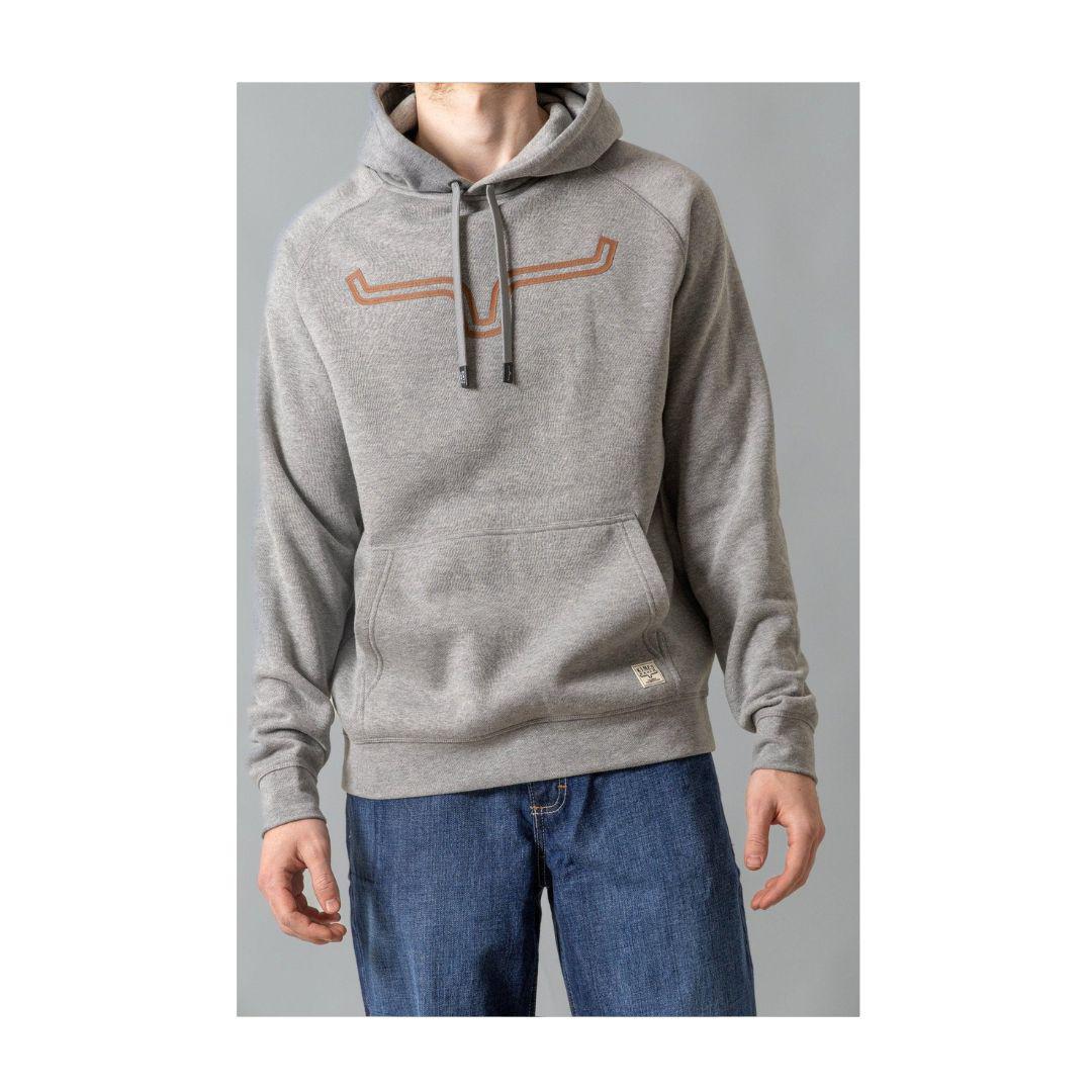 Kimes Ranch Men's Outlier Hoodie in Grey - Image 4