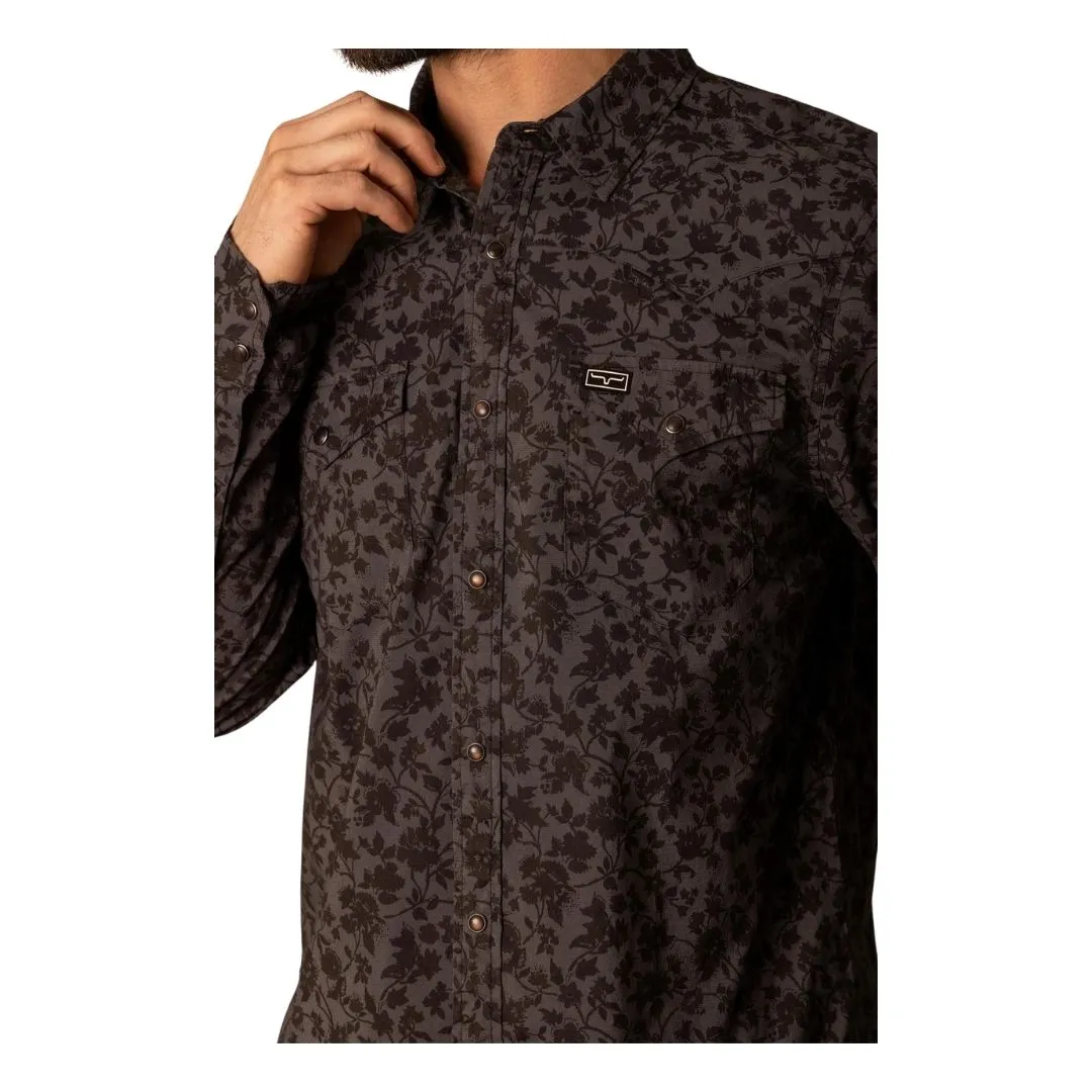 Kimes Ranch Men's Show Vines Long Sleeve Shirt with Snaps - Image 2