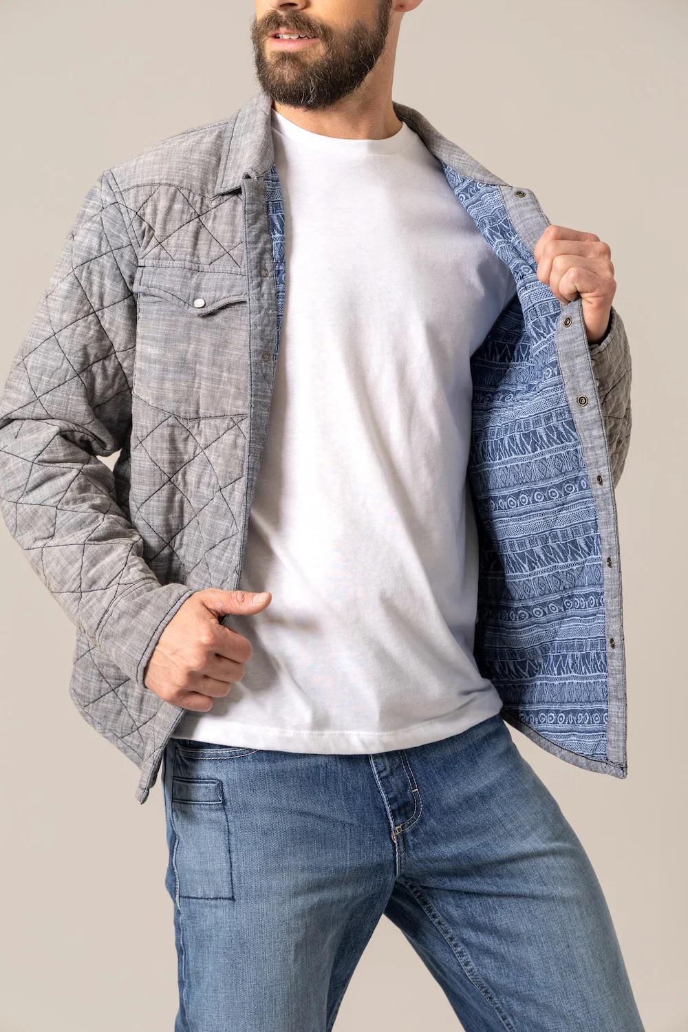 Kimes Ranch Men's Westport Chambray Jacket - Image 2