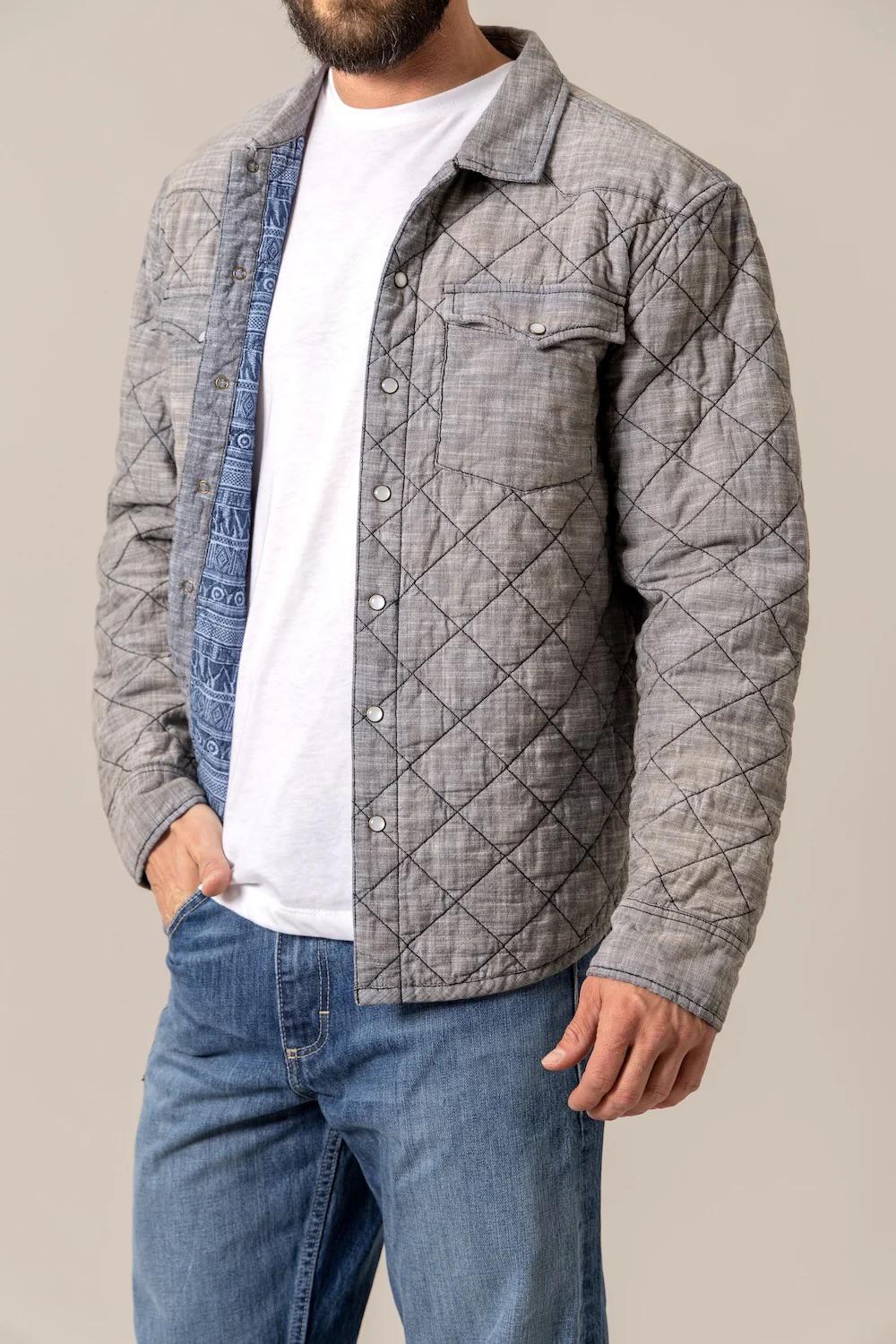 Kimes Ranch Men's Westport Chambray Jacket - Image 3