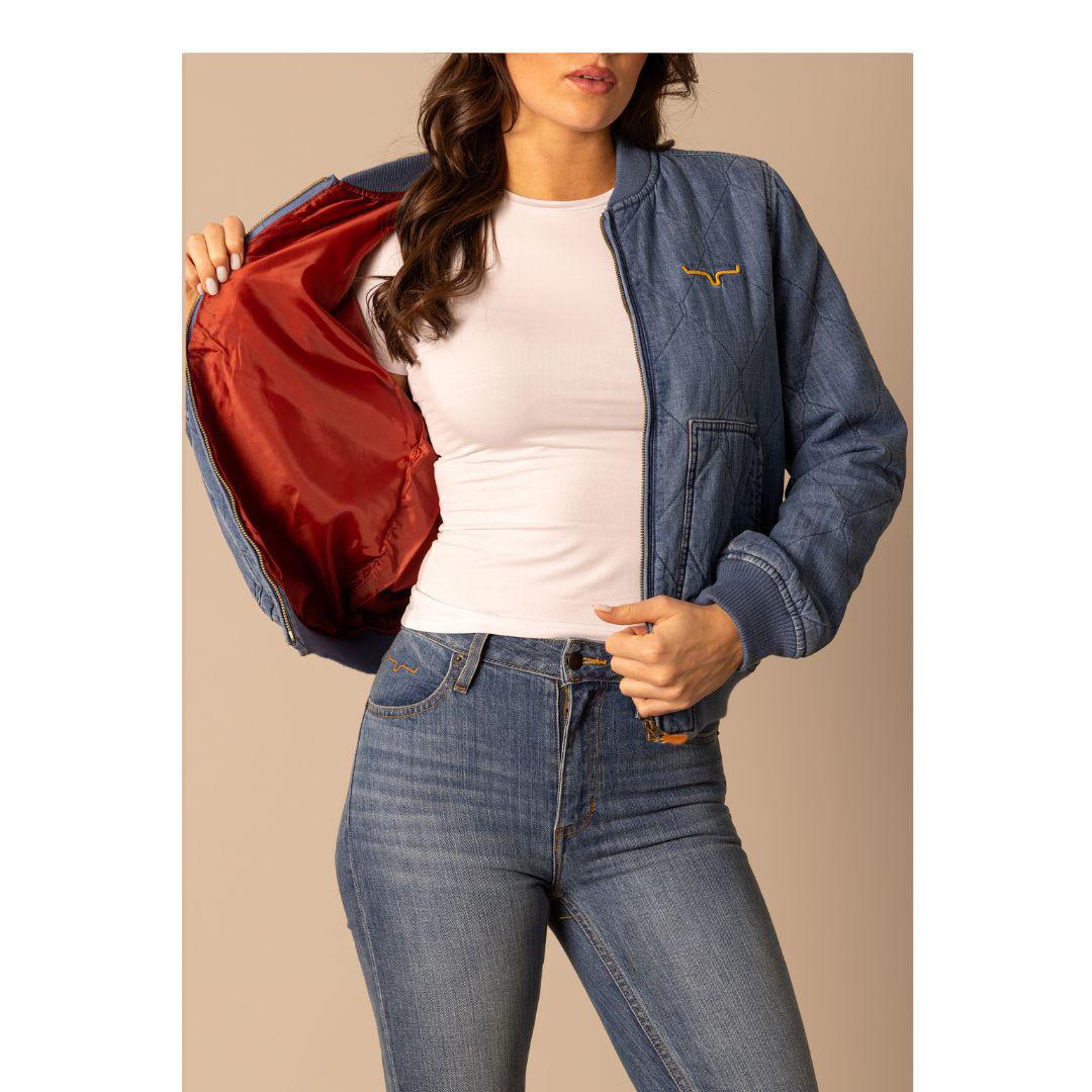 Kimes Ranch Women's Marinos Bomber - Image 3