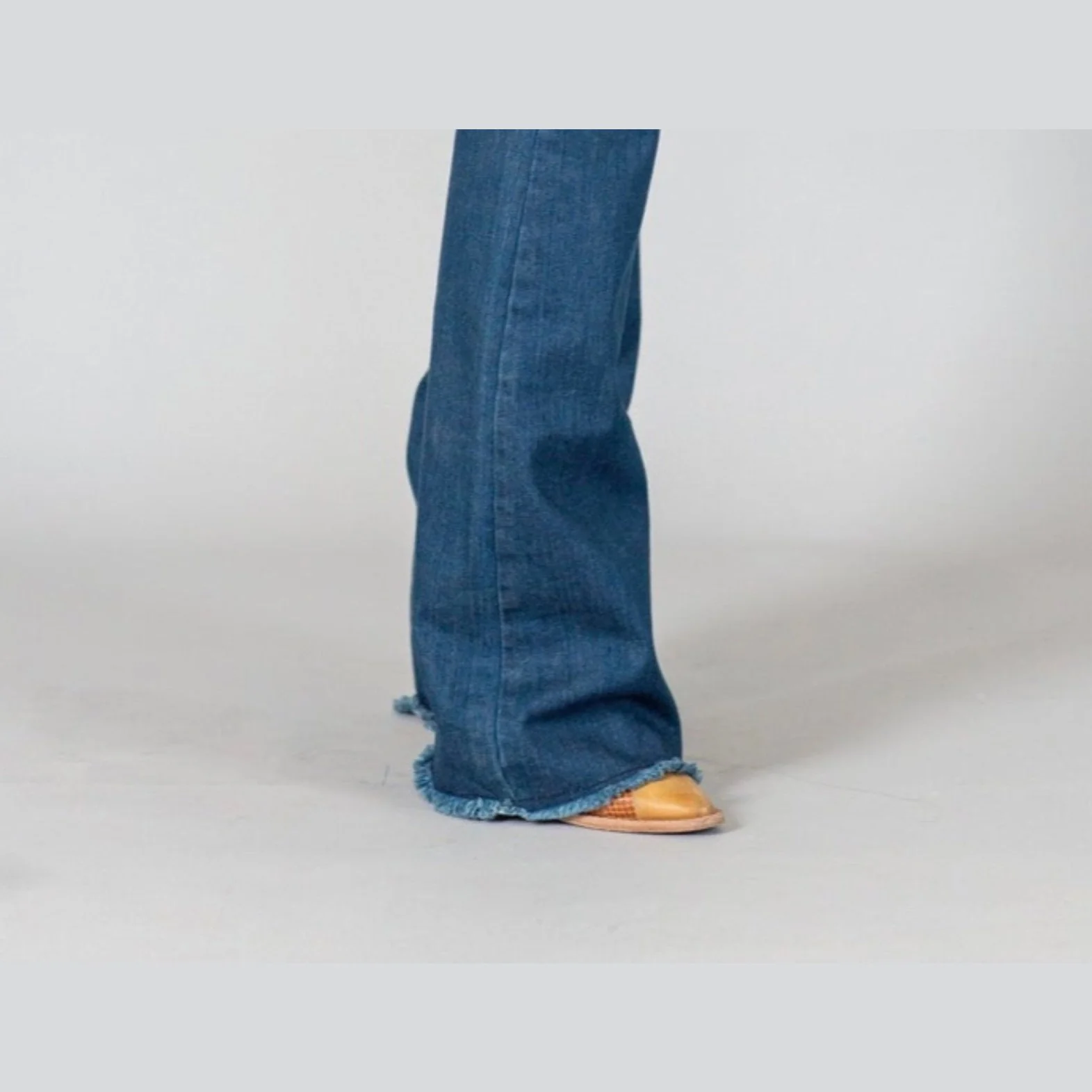 Kimes Ranch Women’s Jeans Raw Hem Flare Lola - Image 3