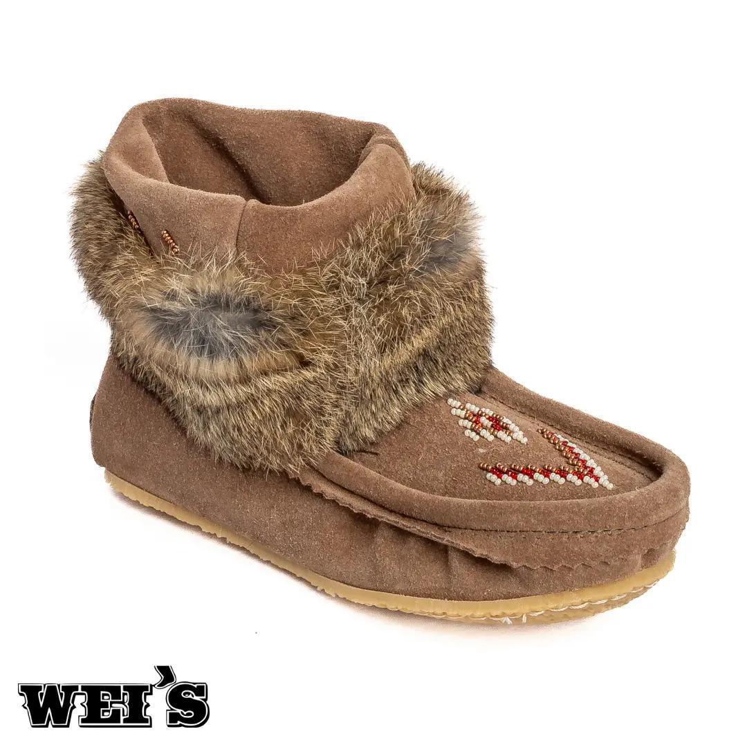 Laurentian Chief Women's Nuka, 6" Lined, Beaded Crepe Sole - Image 9