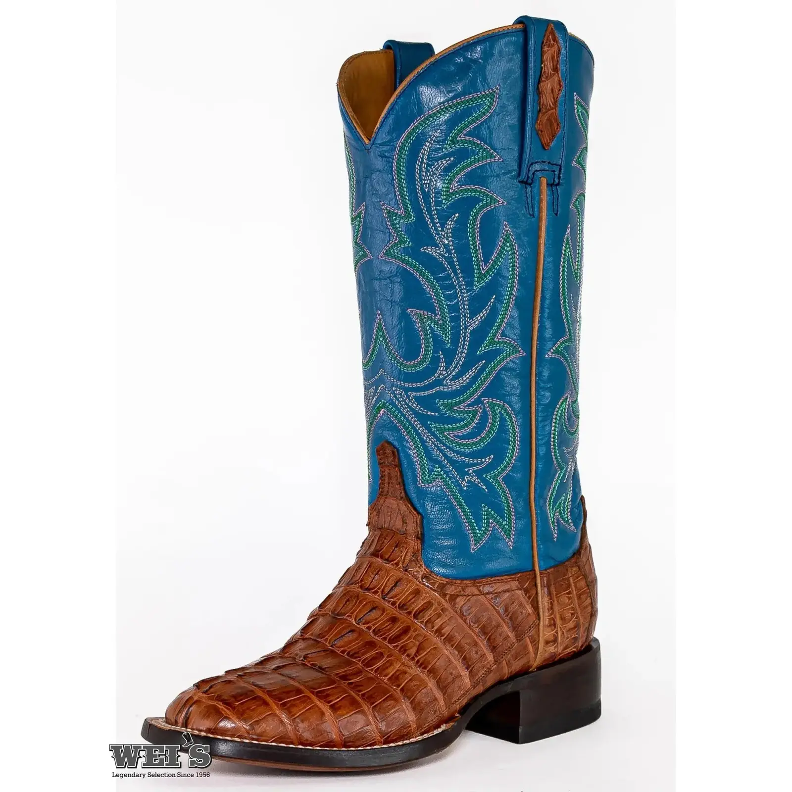 Lucchese Women's Cowgirl Boots 13" Exotic Caiman M4945 Lucchese - Image 3