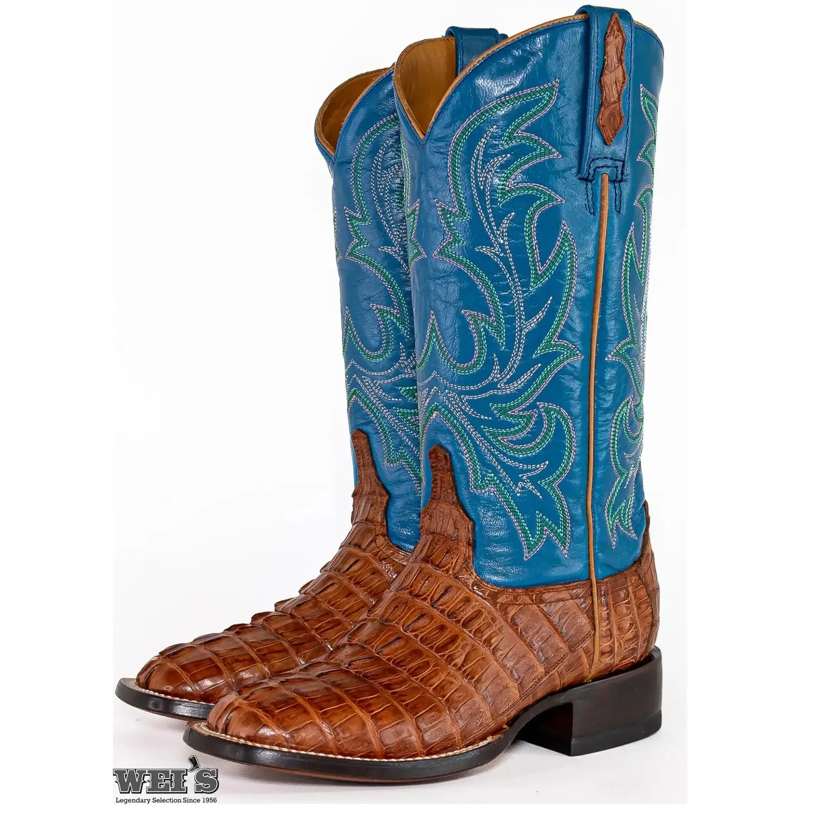 Lucchese Women's Cowgirl Boots 13" Exotic Caiman M4945 Lucchese - Image 4