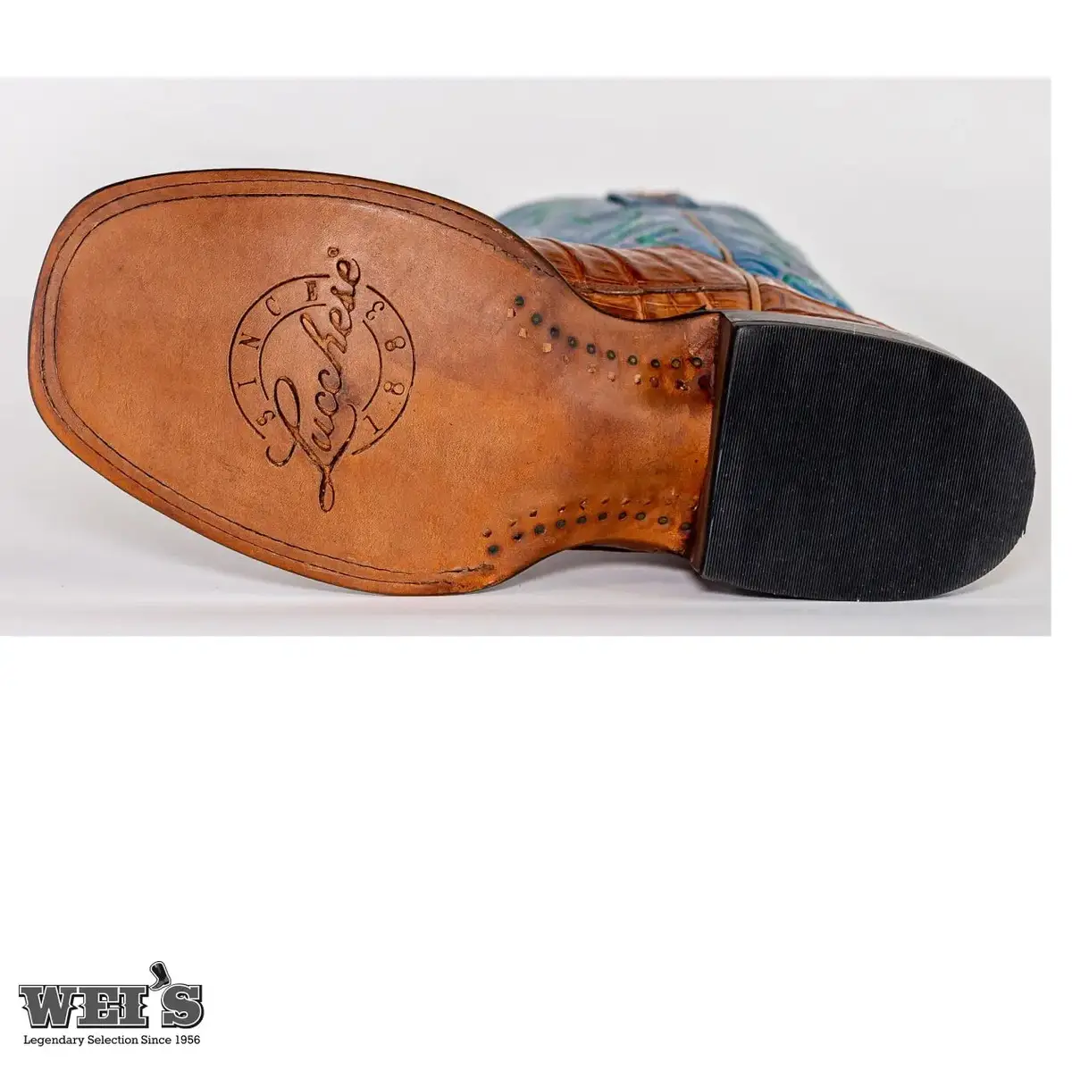 Lucchese Women's Cowgirl Boots 13" Exotic Caiman M4945 Lucchese - Image 6