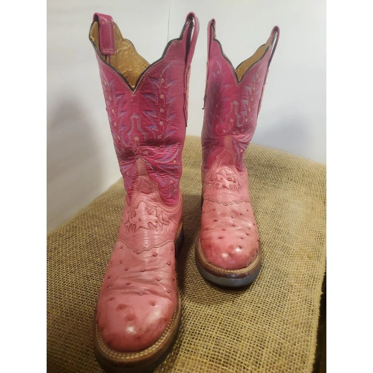 Lucchese Women's Ostrich Crepe Sole Clearance