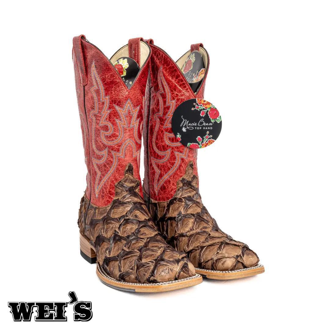 Macie Bean Women's Cowgirl Boots Big Bass - Image 3