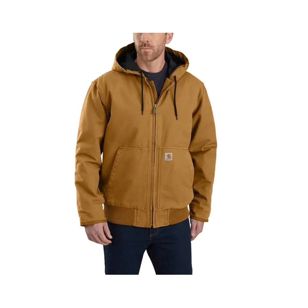 Carhartt Men's Quilt-Lined Washed Duck Insulated Active Jacket - Image 41