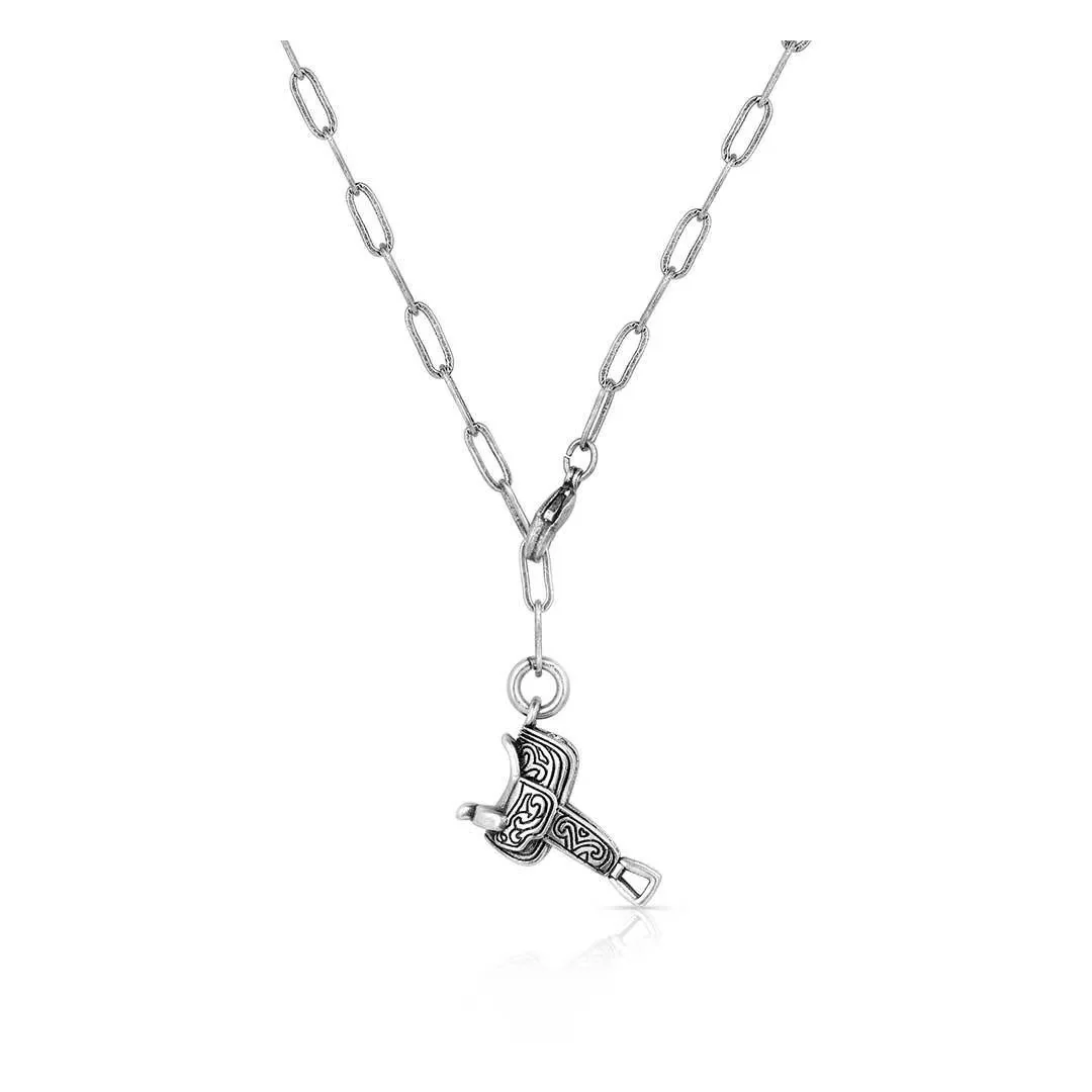 Montana Silversmiths Back in the Saddle Necklace