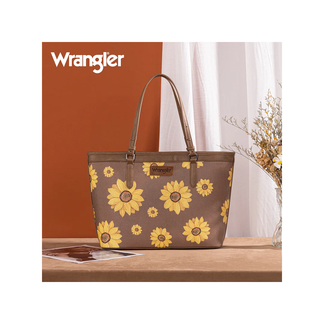 Montana West Women's Sunflower Print Tote Bag