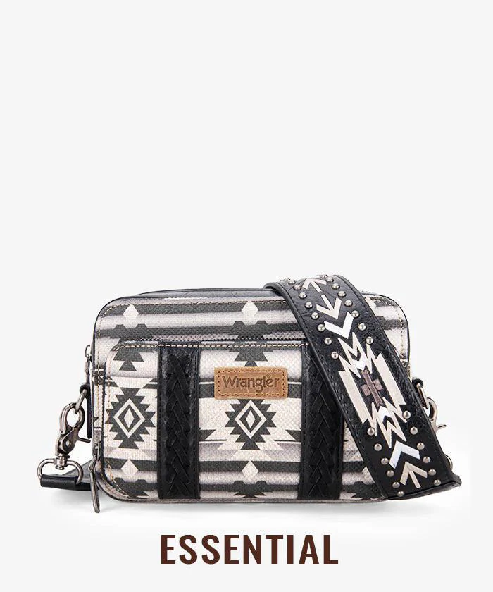 Montana West Wrangler Aztec Printed Crossbody Purse