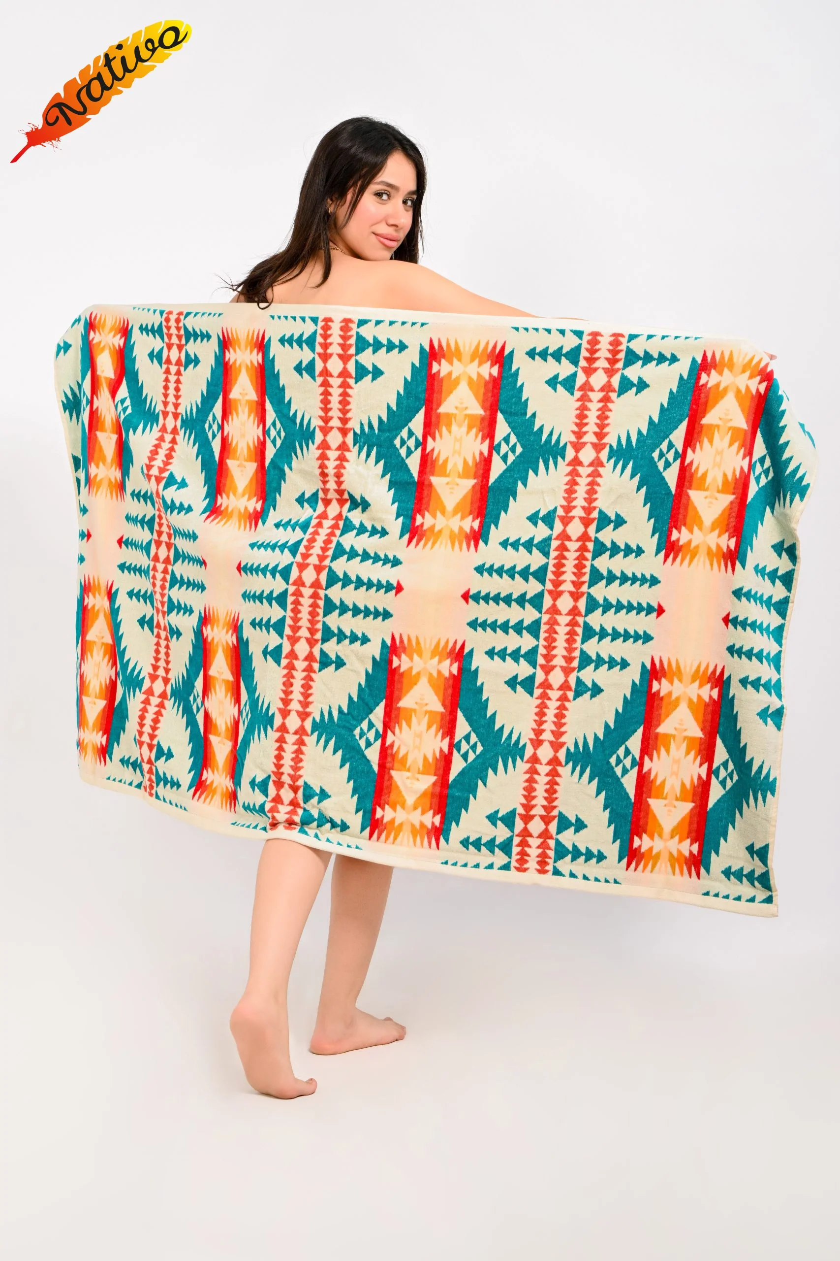 Nativo Beach Towel Western