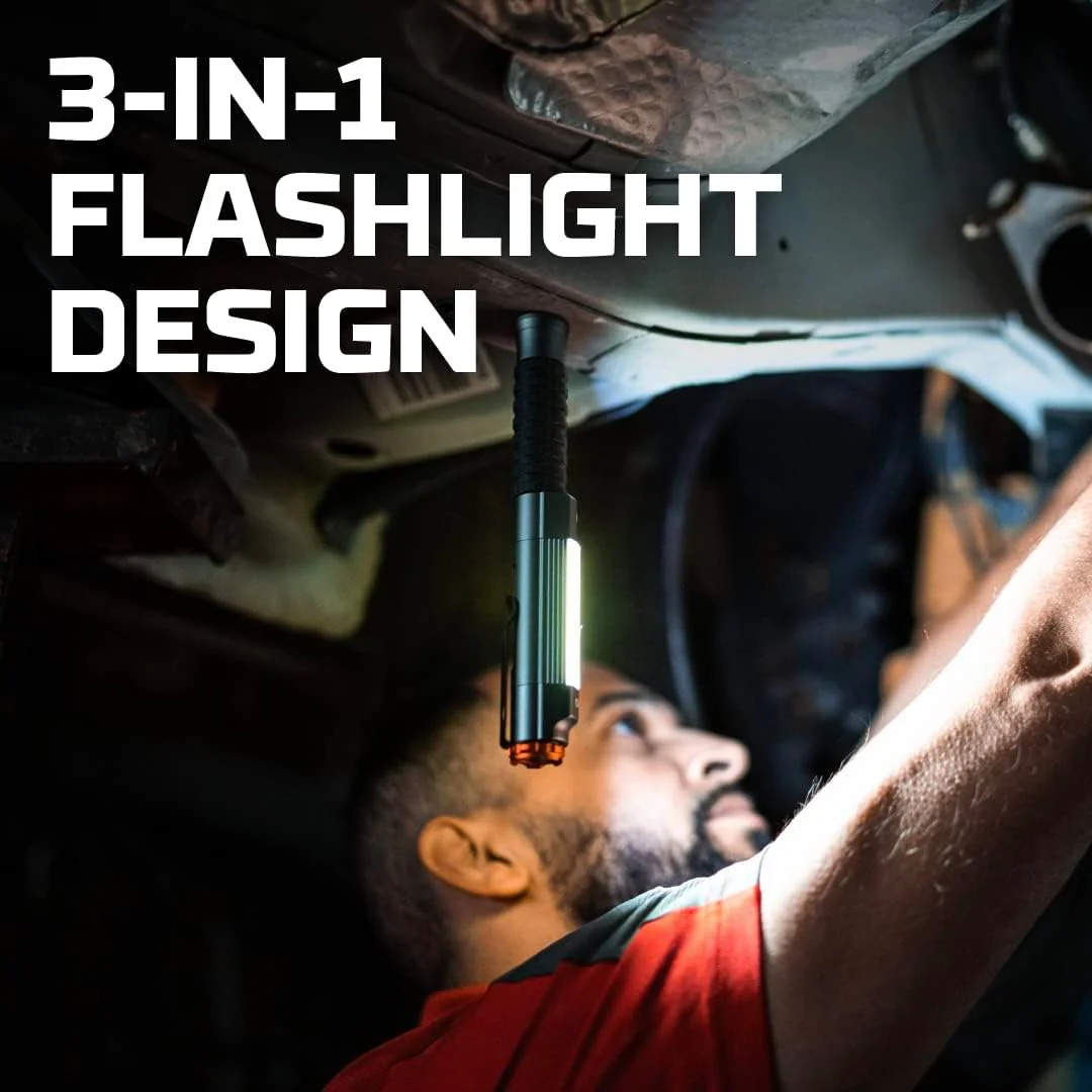 Nebo BIG LARRY 3 in 1 Multitask light Spot COB Red Light - Image 3